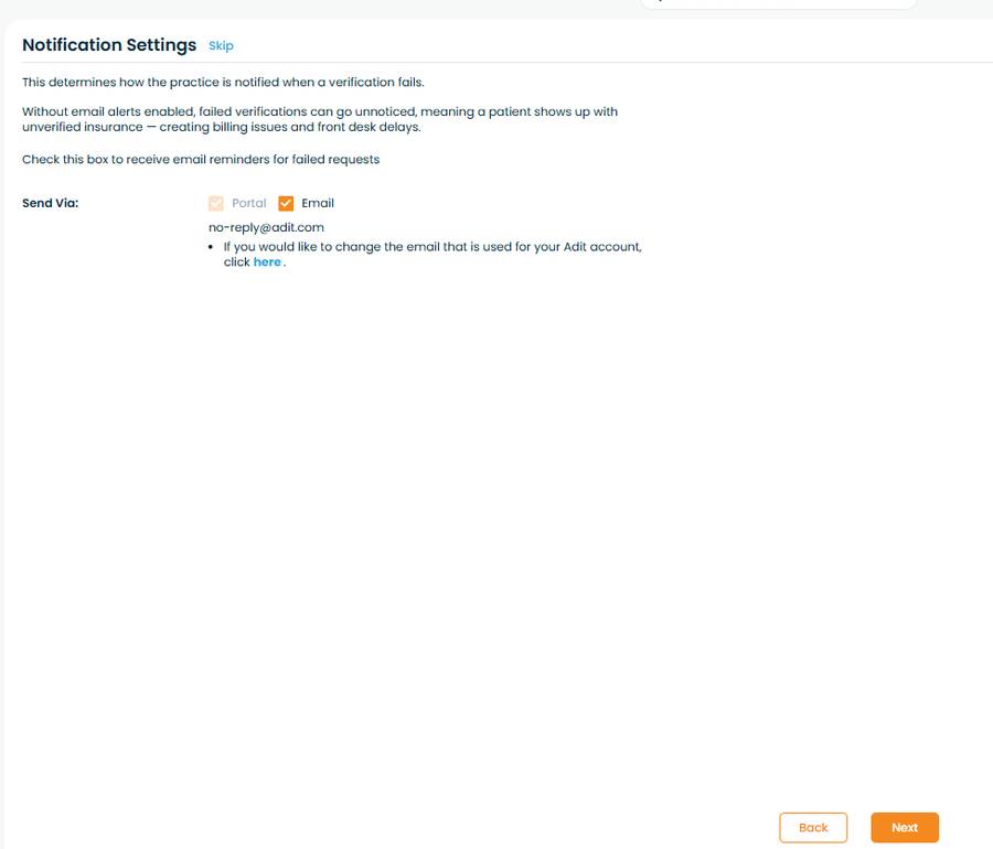 Notification Settings