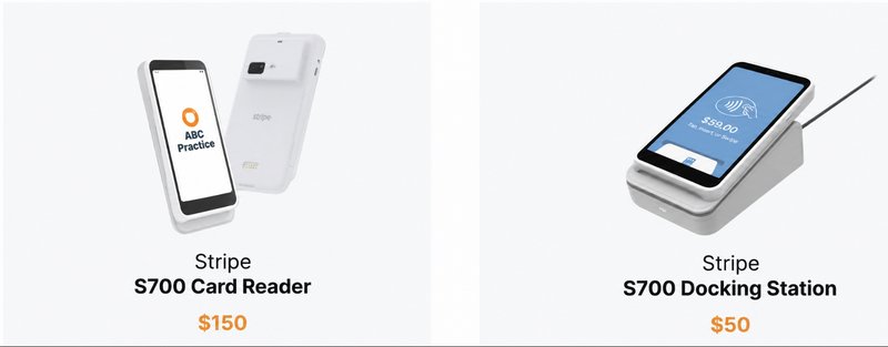 Stripe S700 Card Reader and Docking Station